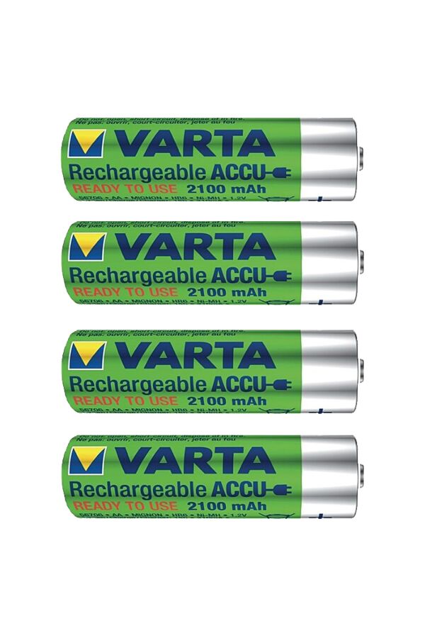 Batterier til Canopy Magnetic LED Light - 4 stk oppladbare AA/HR6/1,2V/2100mAh