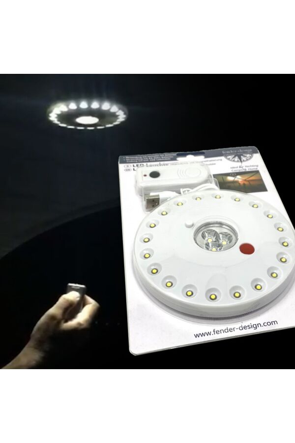 Canopy Magnetic LED Light - Magnetlys til kalesje, markise, telt o.l.