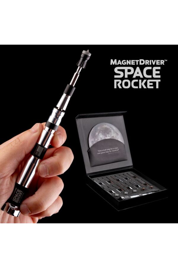 Magnet Driver™ Space Rocket - Innovativt presisjonsskrujern med Magnet Driver™ Minis