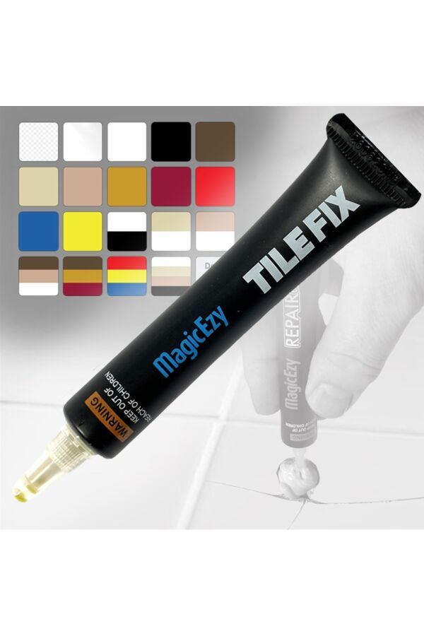 MagicEzy Tile Fix - Innfarget filler for reparasjon av fliser