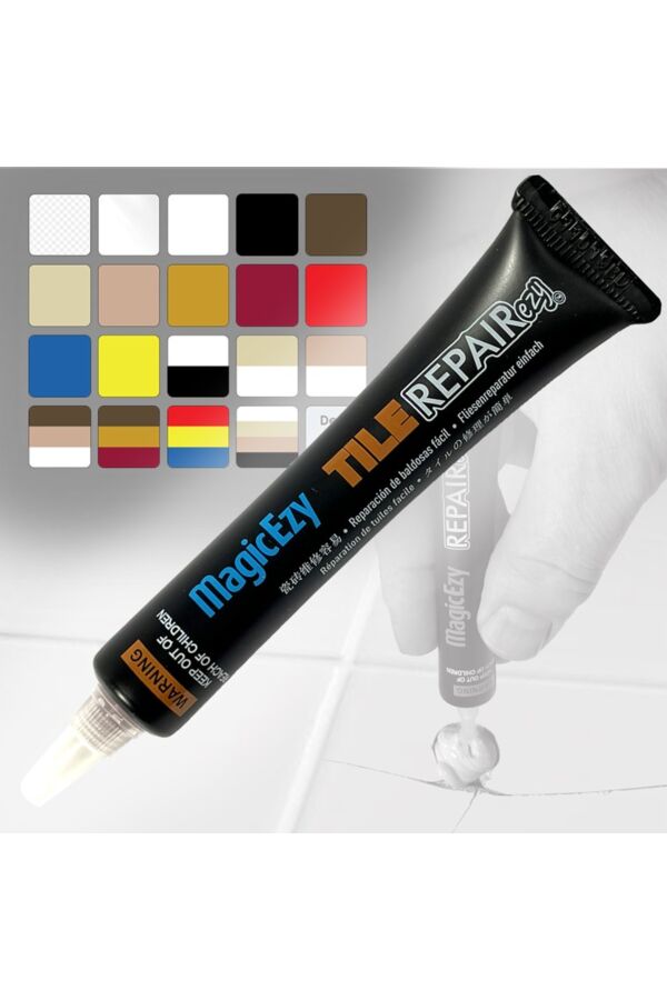 MagicEzy Tile REPAIRezy - Innfarget filler for reparasjon av fliser